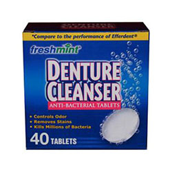 700045 - Boxed Denture Cleanser Tablets (40 tablets per box)                                                                                                                                                     