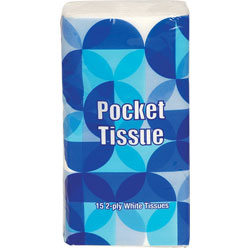 703800 - 15 ct. Pocket Packet Tissue                                                                                                                                                                             