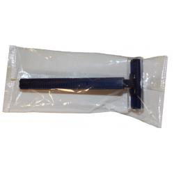 810167 - Twin Blade Razor (navy handle) poly-bagged                                                                                                                                                              